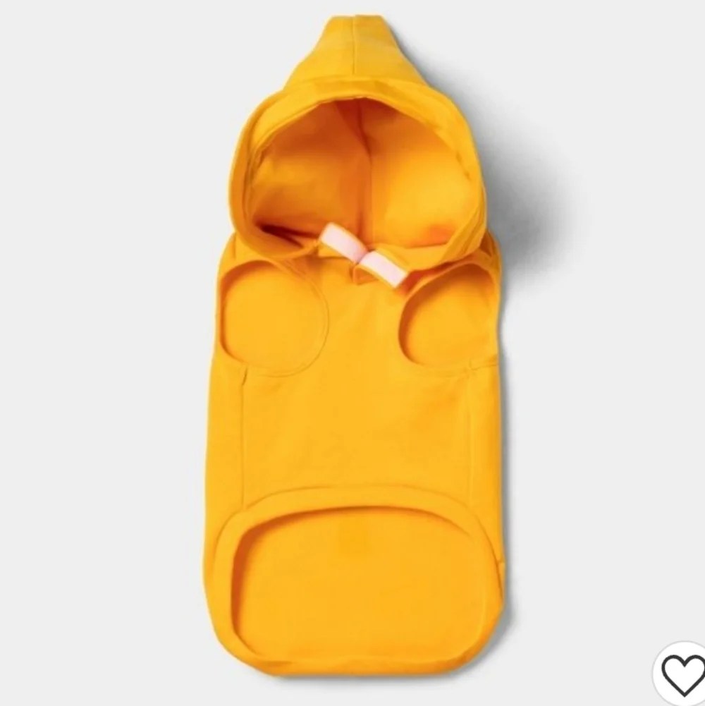 Hyde & EEK! Boutique™ Mustard Hoodie Dog Costume - Size M - Picture 3 of 8